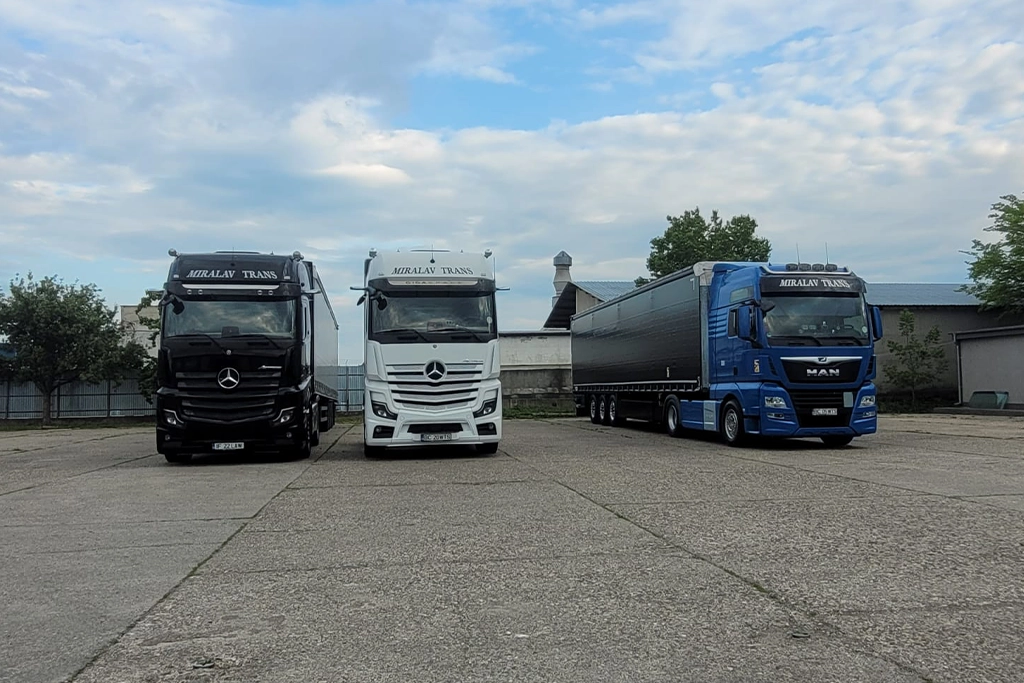 Camioane moderne si prietenoase cu mediul pregatite sa transporte oriunde in Europa